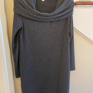 Michael Stars cozy lightweight cowl neck sweater dress from Anthropologie Size S